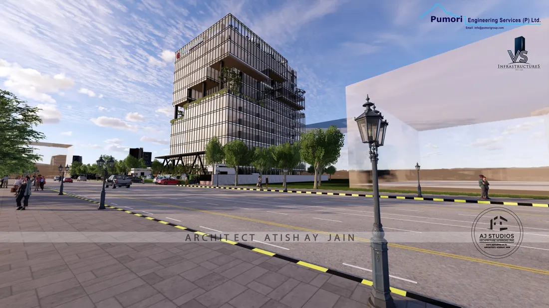 Commercial design visualization 1