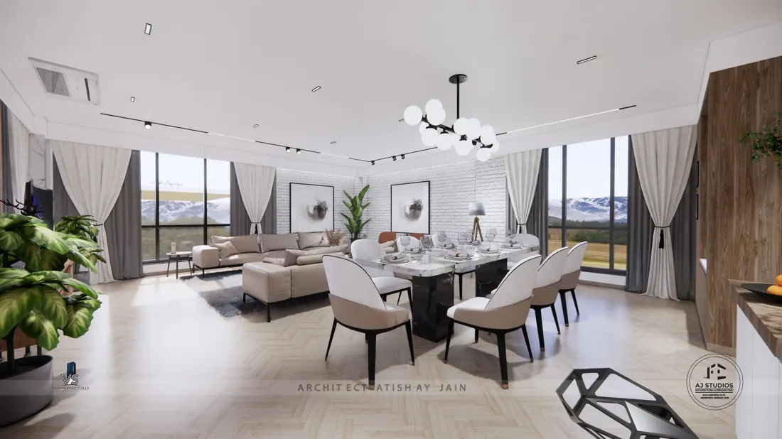 Interior design visualization 1