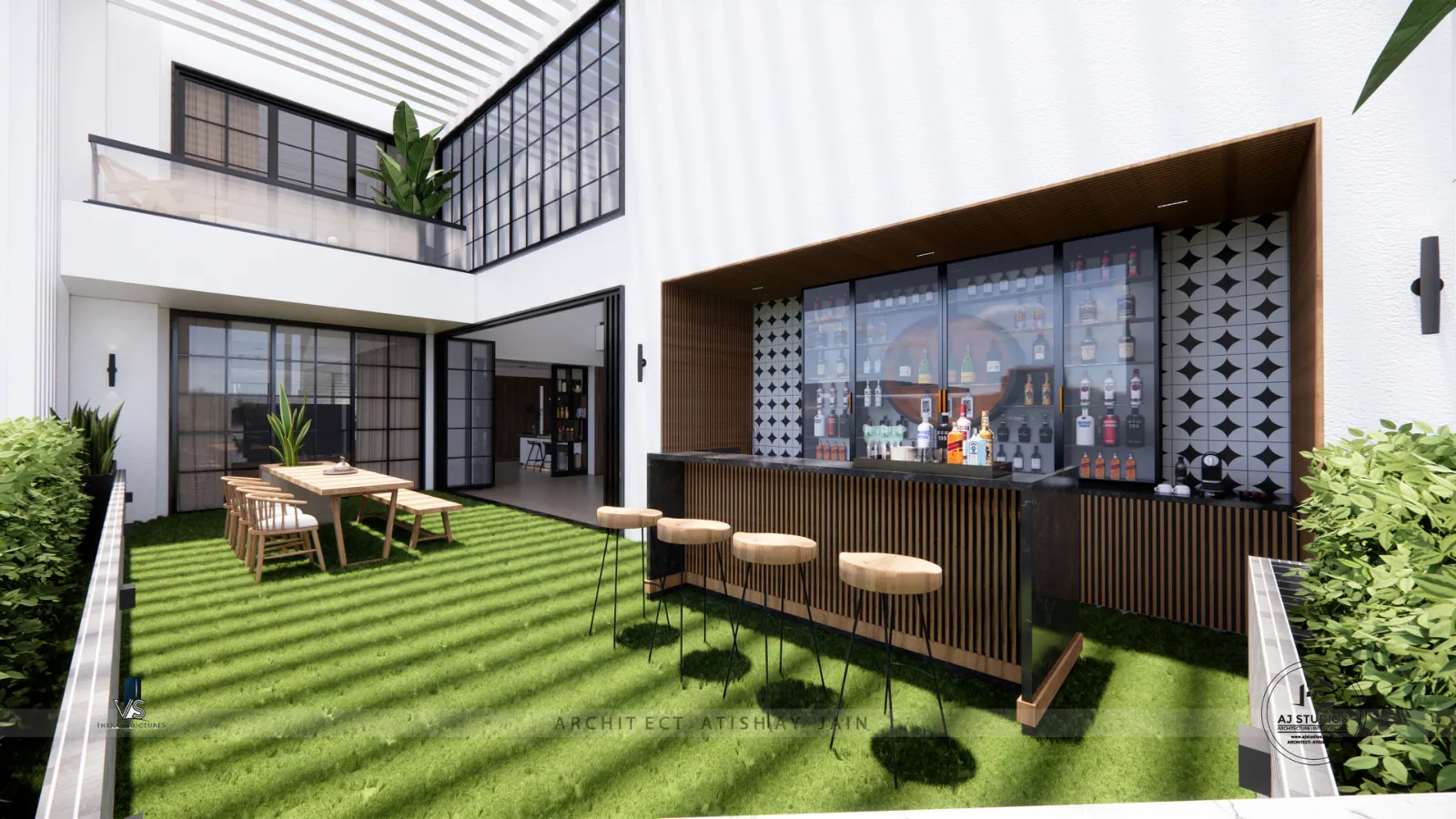 Terrace design visualization